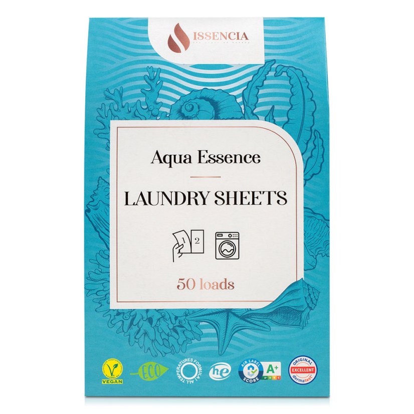 Pracie pásiky Issencia na 50 praní Aqua Essence