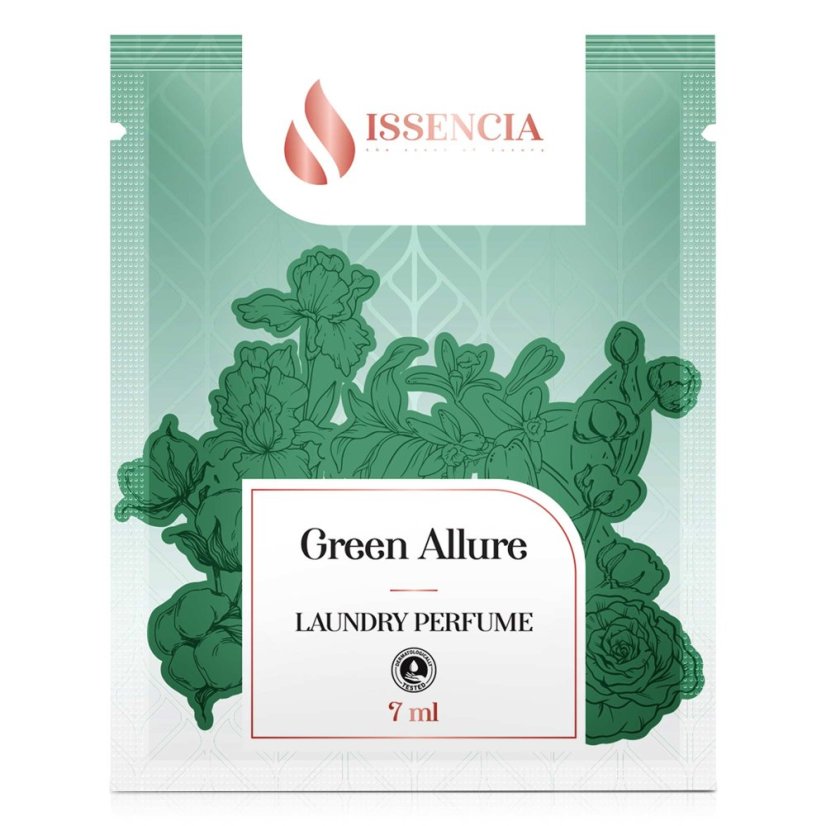 Issencia laundry perfume Green Allure - Variants: 7ml single-use sample - 1,19 €