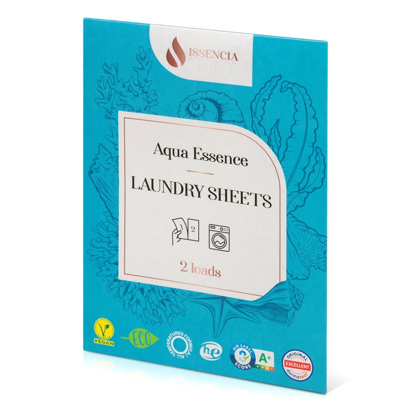 Pracie pásiky Issencia na 2 prania Aqua Essence