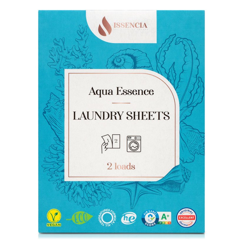 Pracie pásiky Issencia na 2 prania Aqua Essence