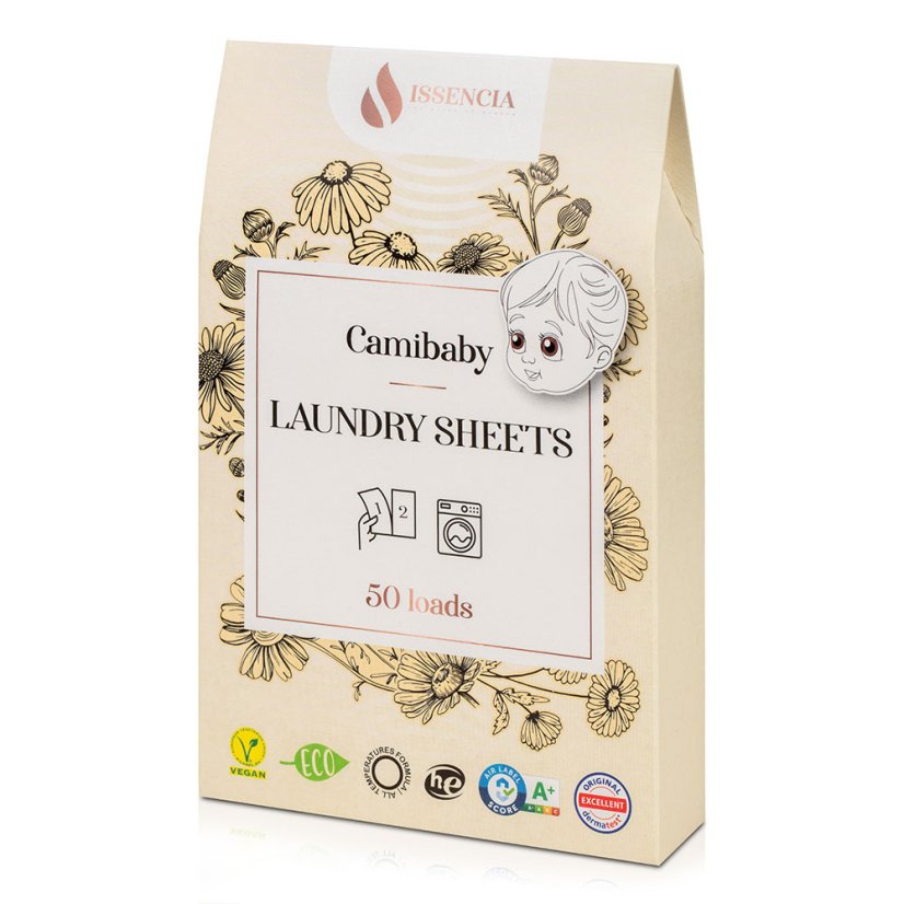 Pracie pásiky Issencia na 50 praní Camibaby